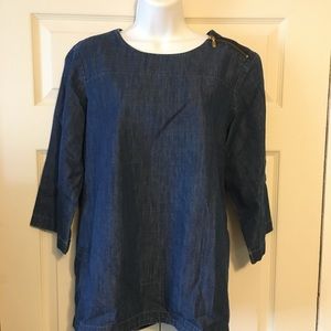 Martha Stewart chambray top